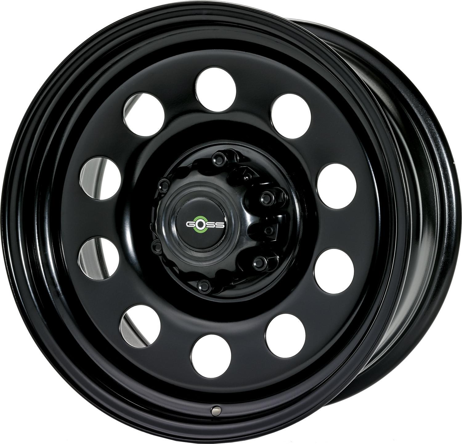 Jante acier Goss Modular II noir 7x17 6x139.7 roue tout terrain robuste 4x4