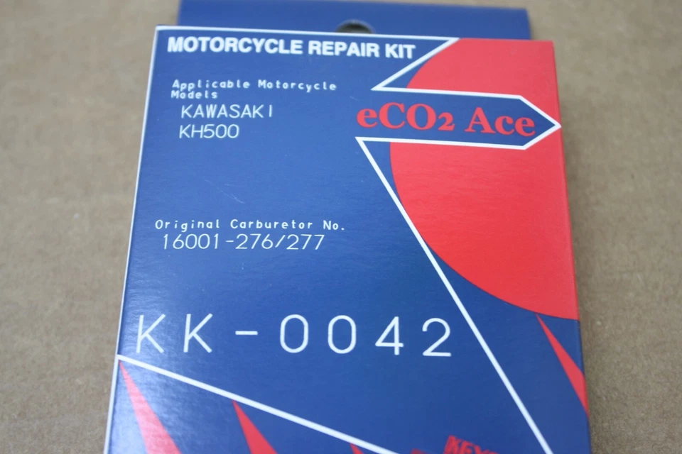 1970-1976 KAWASAKI H1 KH500 KIT DE CARBURADOR RECONSTRUCCIÓN JUEGO DE REPARACIÓN LLAVE Foto 2 de 4