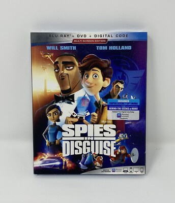  SPIES IN DISGUISE (BLU-RAY+DVD+DIGITAL) NEW / SEALED