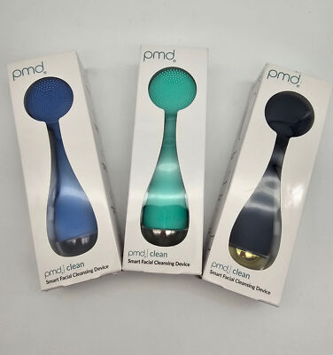 PMD Clean Smart Facial Cleansing Device, Silicone Brush & Anti-Aging Massager