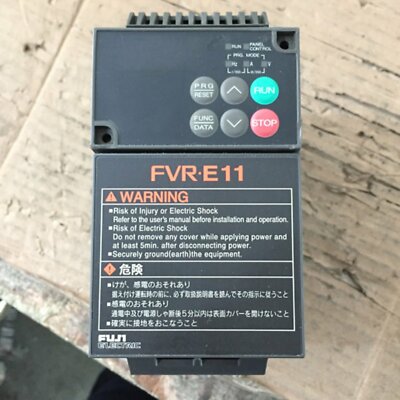 1Pcs Used Fuji inverter 0.75KW 220V FVR0.75E11S-2FA #QW