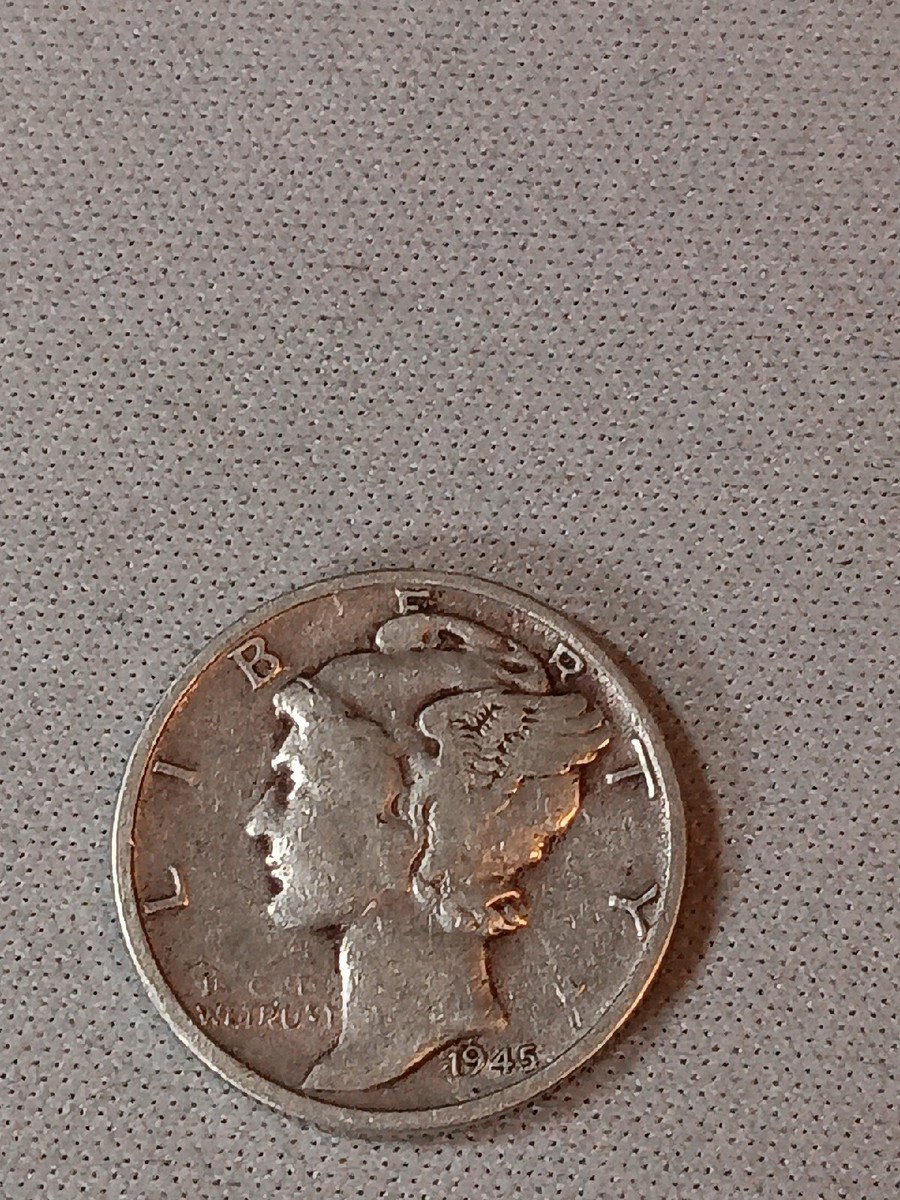 1945 S Mercury Dime 90% Silver VF /Xf | eBay
