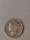 1945 S  Mercury Dime 90% Silver  VF /Xf