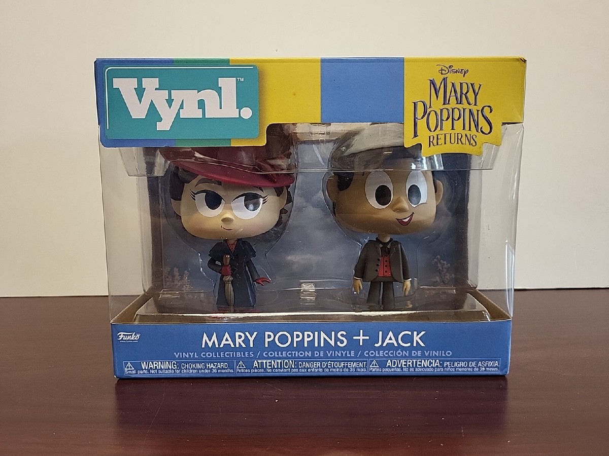 Wynl Mary Poppins + Jack フィギュア 2体セット Funko Vynl. Figures 2-Pack - Mary Poppins Returns - MARY