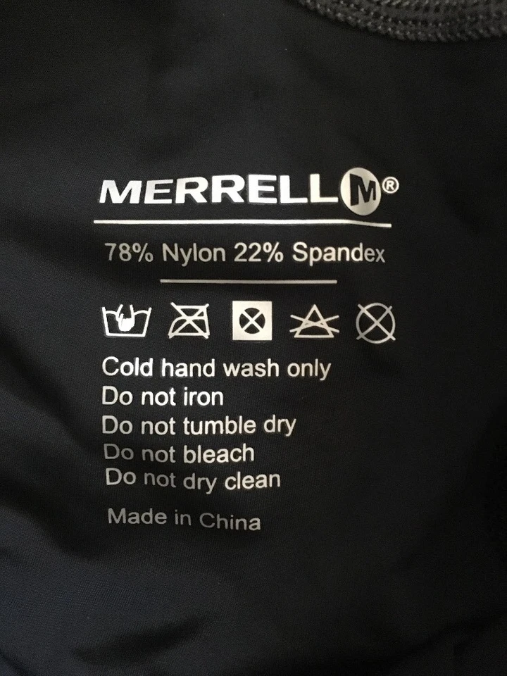 Женские кроссовки Merrell Compression длина 3/4 плотные черные/графитовые размер S - Изображение 4 из 4