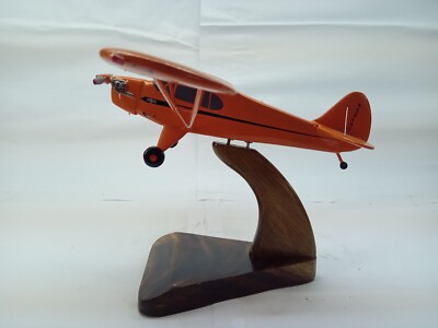Piper J-5 'Cub Cruiser' Multipurpose Light Civil Aircraft Wood Model Small New