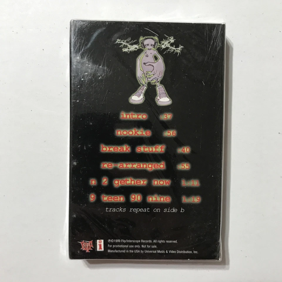 Limp Bizkit Significant Other Snippet Cassette Sampler New Sealed 1999 Promo - Image 2 of 4