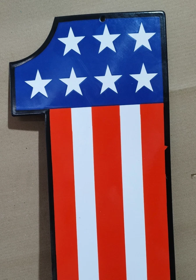 Harley Davidson Porcelain Enamel Sign  30 x 17.5 Inches 1 Sided - Image 3 of 4