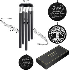 Sympathy Wind Chimes for Loss of Loved One, Memorial Windchimes for Lost Father