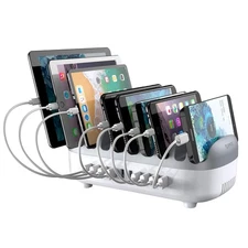 ORICO USB Charging Station 120W Docking Organizer 10-Port for iPad iPhone Tab...