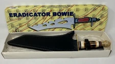Chipaway Cutlery Eradicator Bowie Knife #CW 170SC with Sheath EUC