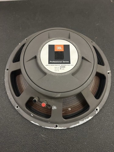 JBL Professional Series 2220H E140-8 Re-Cone 15’’ Speaker Ceramic Vintage #117