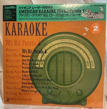 American Karaoke LaserDisc 70s Hit Parade 4 Pioneer LDC 1991 New Sealed Vintage