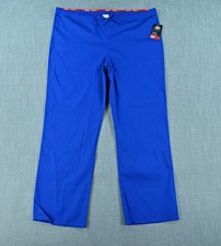 Dickies Scrubs Pants Unisex Large EDS Signature Blue Drawstring NWT