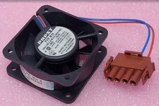 EBM PAPST - TYP 814 - Axial Fan 24V, 60x25 w/Fan Guard and Removable Mount New