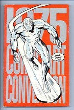 1975 NEW YORK COMIC ART CONVENTION programma interviste annunci articoli foto n339