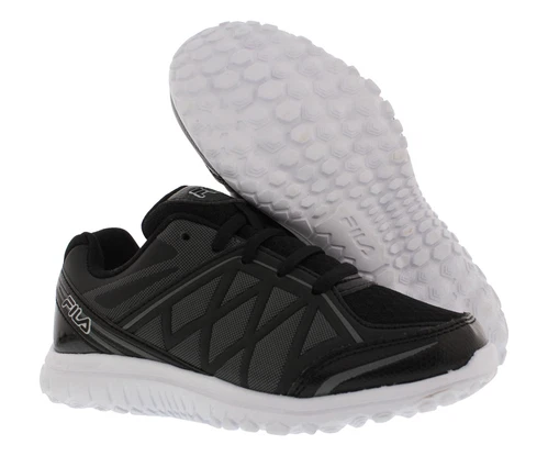 Fila Energy Strike Running Kid'S Shoes Size 12, Color: Black - Picture 1 of 5