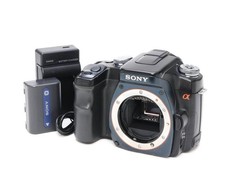 Sony DSLR A100 Body Black Digital SLR Camera Ready to Use Used Excellent