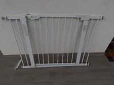Cancelletto Di Sicurezza per Bambini Larghezza Espandibile 75-108 Cm Altezza 76