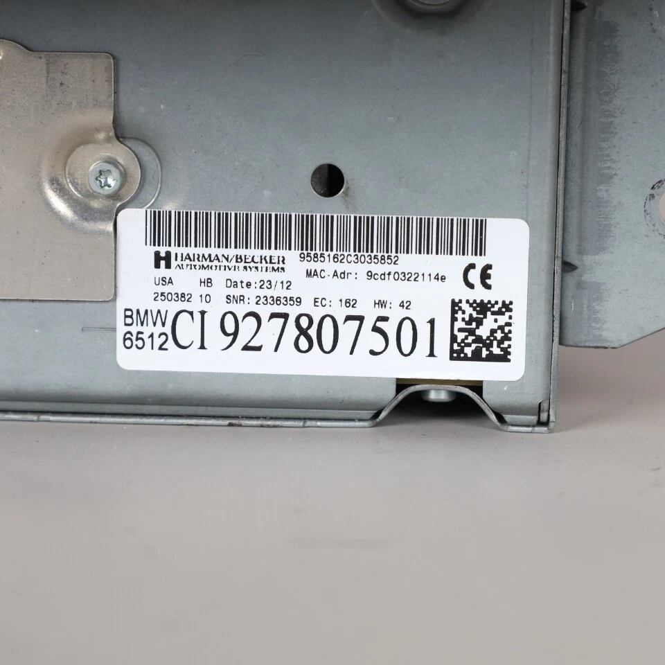 2011-2013 BMW X5 X6 Car Infotainment Navigation Player 65129278075 OEM Used - Image 4 of 4