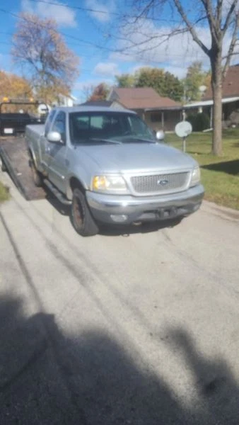 (LOCAL PICKUP ONLY) Rear Bumper Heritage Chrome Styleside Fits 97-04 FORD F150 P Foto 4 de 4