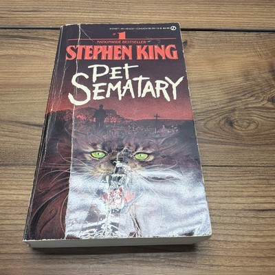 Pet Semetary - 1st Signet Books Paperback Edition - Stephen King 1984