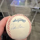 Robinson Cano New York Yankees Signed Official MLB Baseball in Display Case