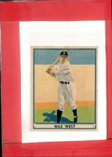 1941 Play Ball #2 Max West EX Excellent Bos Braves ID:70366
