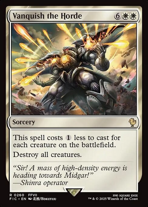 Vanquish the Horde 260 R Normal FIC MTG NM