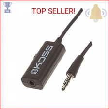 Koss 155954 VC20 Volume Control, Standard Packaging, 39-Inch Cord, Compatible wi