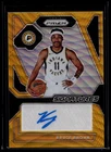 2023 Panini Prizm Signatures Bruce Brown #SIG-BBI Gold Mojo /10