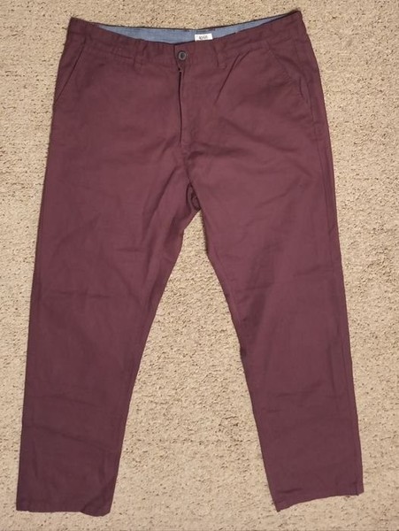 Men ACW85 Chinos Burgundy