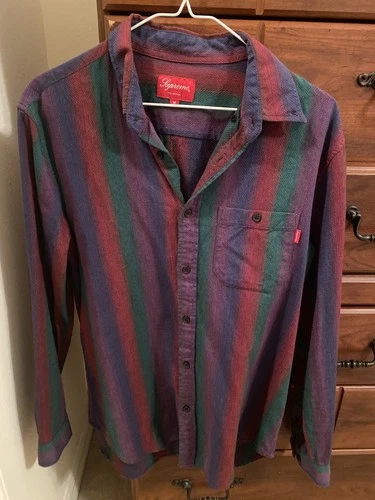 Supreme NYC Striped Long sleeve  - product listing photo