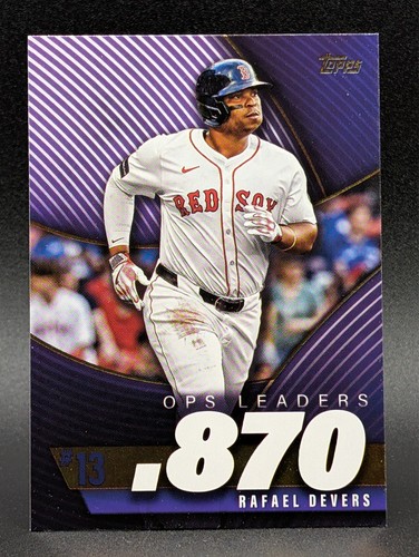 Rafael Devers #OPS-13 2025 Topps OPS Best card