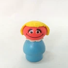 Vintage 1975 Prairie Dawn Fisher Price Little People Sesame Street Figure