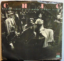 Chic - Good Times -1979 Atlantic Disco Funk 45 RPM 7" Single Record + Pic Sleeve