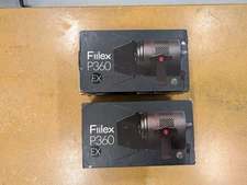 Two Fiilex P360EX Portable LED Light, 2800-6500K