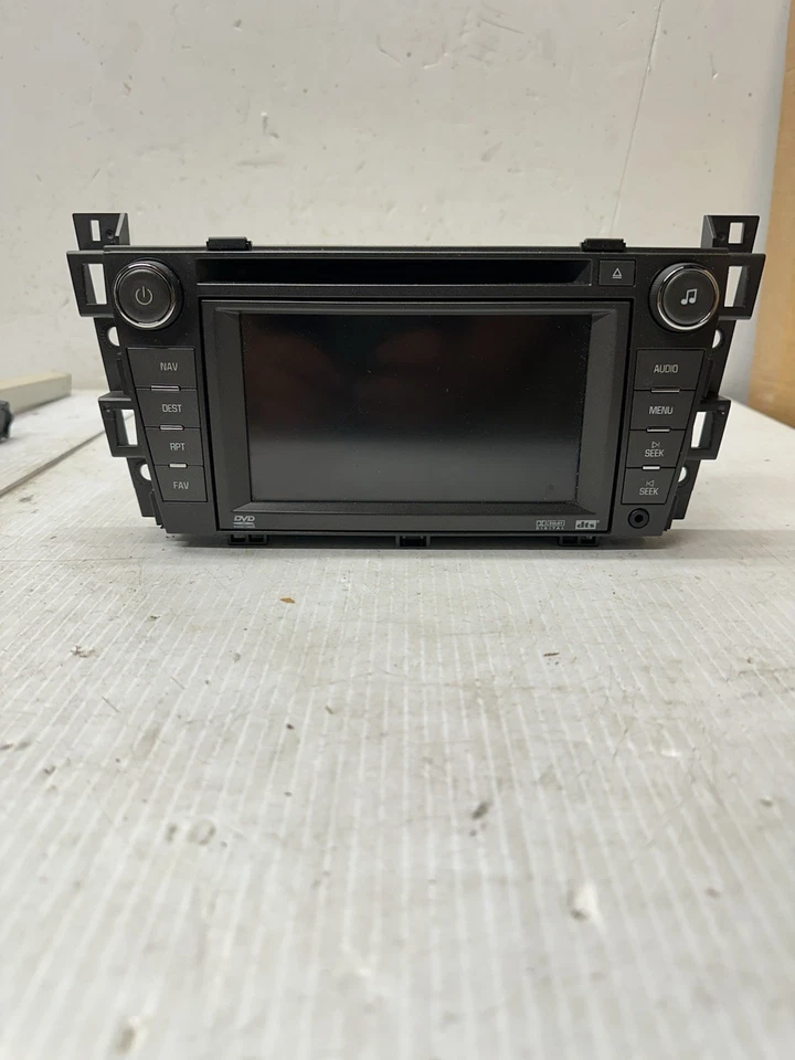 Cadillac DTS 2008 radio AM FM reproductor de CD navegación auxiliar OEM 25815693 BOSE S14 Foto 3 de 4