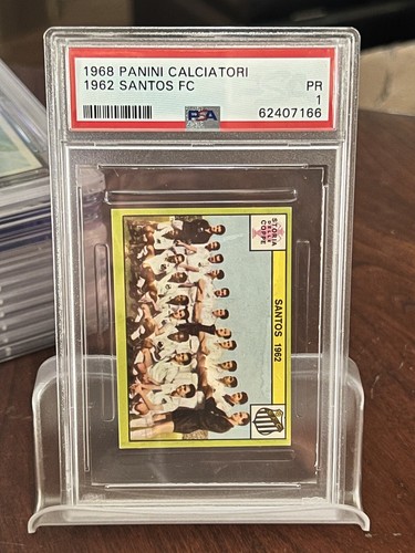 TRES Rare Carte Foot / Venant D Un Jeu Anglais / Pele / Santos EUR 90