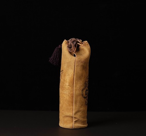Rare Japanese Antique yugake archery glove storage bag with Dragon design ZE46 - Picture 8 of 13