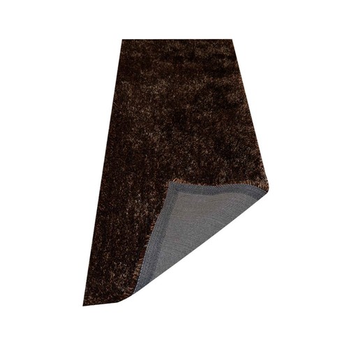 Hand Tufted Shag Polyester Round Area Rug Solid Beige Brown BBH Homes BBK00105 - Picture 65 of 73
