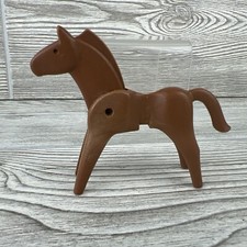 Playmobil - Geobra - Horse Figure / Toy - Light Brown - No Saddle - EUC - 1974