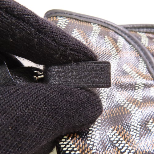 GOYARD Saint Louis GM Shoulder Tote Bag Coated Canvas Black - Picture 10 of 23