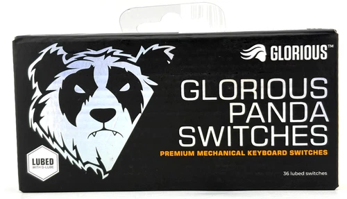 Glorious Panda Switches -  36 Lubed Switches - New Boxed