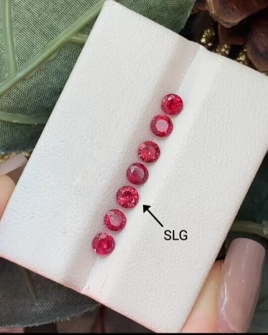30 Pcs wholesale Natural Red Ruby 5x5 MM Round Cut Loose Gemstone with Certified - Image 4 of 4