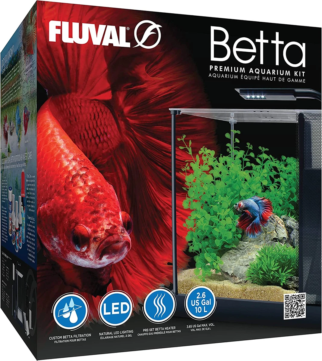 Betta fish cheap tank ebay