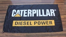 Caterpillar Banner Flag 3x5 ft Construction Equipment Machinery Cat Earth Mover