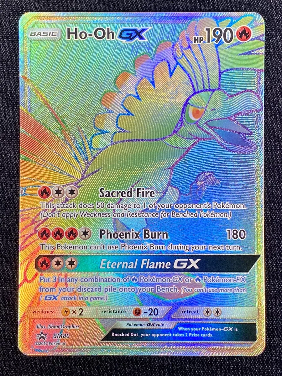 Ho-Oh-GX (Rainbow Rare) - SM80