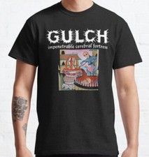Gulch Band T-Shirts, brand new black shirt, punk music, S-4XL TE7216