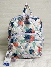 Vera Bradley Ultralight Compact Backpack Tropical Floral Small NWT MSRP 155